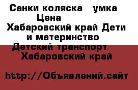 Санки-коляска , умка › Цена ­ 1 500 - Хабаровский край Дети и материнство » Детский транспорт   . Хабаровский край